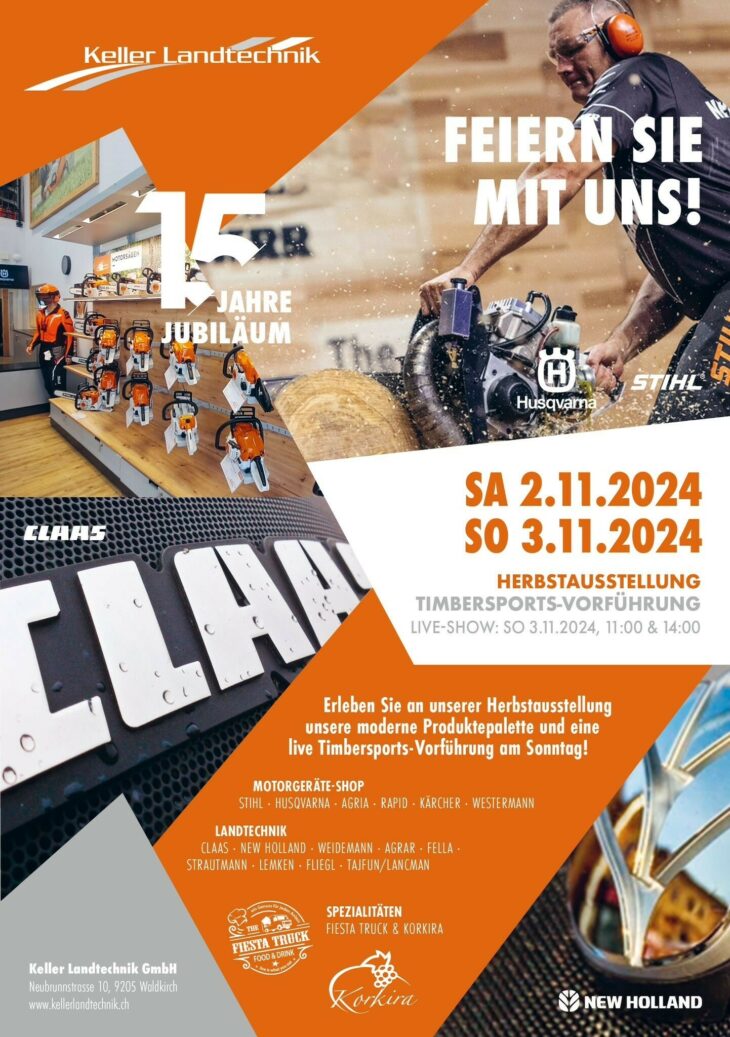 Plakat Herbstausstellung 2024 Bild